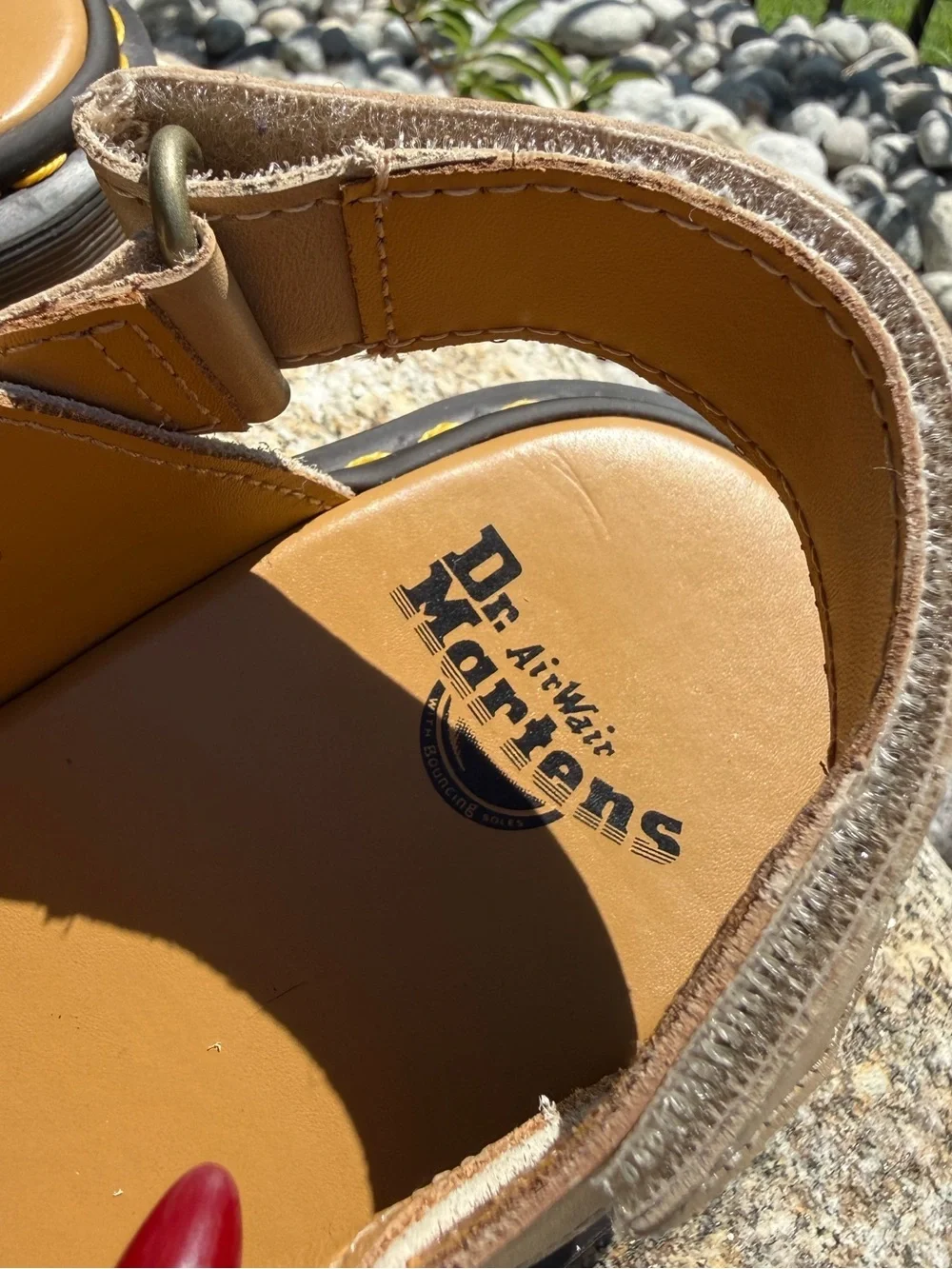 Dr. Martens Jorge II Slingback Mules Suede Taupe Sandals Clogs Men’s US 10 EU 43